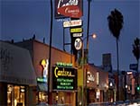 Canter's Deli outside image at night